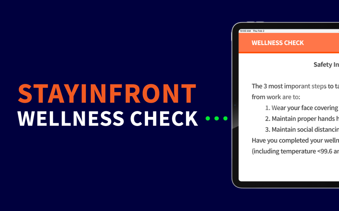 StayinFront Wellness Check